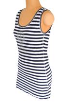 Ambiente stretch top, jurkje, gestreept, Mt. S, Kleding | Dames, Overige kleuren, Verzenden, Ambiente, Zo goed als nieuw