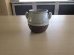 Vintage 1 steengoed pot met 2 handvatten D,10cm H12cm, Overige materialen, Overige typen, Overige stijlen, Ophalen of Verzenden