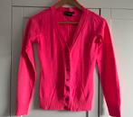 gebreid neon roze dames vest – V-hals vestje mt XS, Kleding | Dames, Truien en Vesten, Ophalen of Verzenden, Zo goed als nieuw