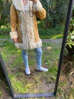 afghan shearling lammy coat schapenvacht jas afghanistan, Nieuw, Maat 38/40 (M), Ophalen of Verzenden, Bruin