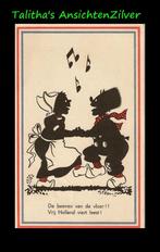 💢💢Pax Steen, uit serie Bevrijding en Silhouetkaarten (11), Verzamelen, Ophalen of Verzenden, 1940 tot 1960, Gelopen