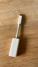 Apple adapter thunderbolt naar lan, Computers en Software, Pc- en Netwerkkabels, Ophalen of Verzenden, Zo goed als nieuw