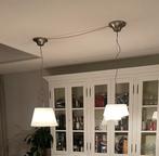 IKEA hanglamp Stockholm (matglas en RVS), Ophalen, Gebruikt, Glas, Minder dan 50 cm
