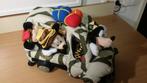 Zeldzame pluche Disney Safari truck met Mickey,Minnie,Goofy, Ophalen of Verzenden, Mickey Mouse, Nieuw, Knuffel