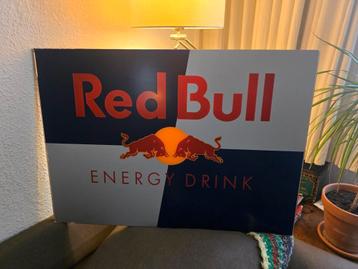 Red Bull reclamebord €35,- inclusief verzendkosten  beschikbaar voor biedingen