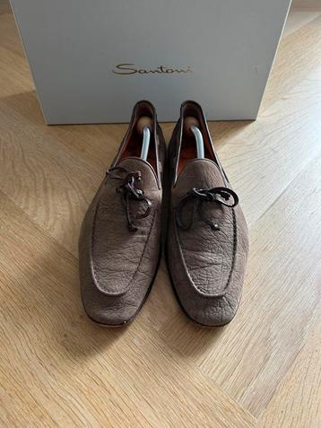 Bruine Santoni mocassins maat 8 beschikbaar voor biedingen