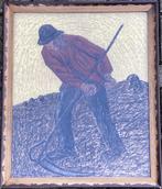 Cornelis van Assendelft 1870-1945 Boer met zeis, Antiek en Kunst, Ophalen