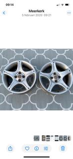 2x MG / Rover lichtmetalen velgen – 15 inch – 5 spaaks, Ophalen, Gebruikt, 15 inch, Velg(en)