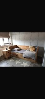 Een mooi stevig steigerhouten bed van Saartje Prum., Kinderen en Baby's, Kinderkamer | Bedden, Ophalen of Verzenden