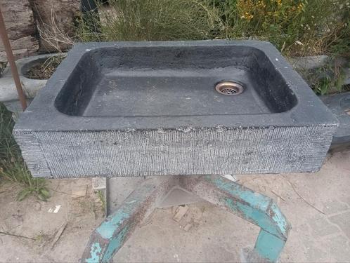 Hardsteen gootsteen pompbak wasbak trog, Huis en Inrichting, Keuken | Keukenelementen, Gebruikt, Minder dan 100 cm, Ophalen