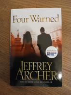 Four Warned - Jeffrey Archer, Ophalen of Verzenden, Nieuw, Jeffrey Archer, Nederland