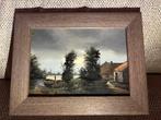 Schilderijtjes van W. Kroon, Antiek en Kunst, Kunst | Schilderijen | Klassiek, Ophalen of Verzenden