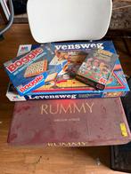 Diversen Spelletjes: Levensweg, Boggle, Rummy, Casino, Een of twee spelers, Ophalen, Gebruikt