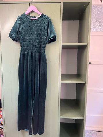 Jumpsuit Sissy Boy. Velvetgroen Maat 146/152 als nieuw! beschikbaar voor biedingen