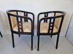 6 josef hoffman stijl stoelen design arts crafts., Huis en Inrichting, Stoelen, Ophalen, Gebruikt, Onbekend, Onbekend