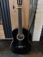 Zwarte Klassieke Gitaar - Lapaz, Ophalen of Verzenden, Gebruikt, Klassieke of Spaanse gitaar