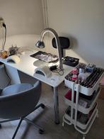 Purex nageltafel met toebehoren, Ophalen of Verzenden, Zo goed als nieuw, Wit, Handen en Nagels