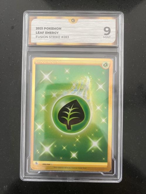 Pokemon rare energie gold graded, Verzamelen, Overige Verzamelen, Nieuw, Verzenden