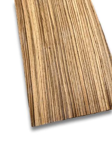 Zebrano fineer | 10 vellen | 93x18 cm beschikbaar voor biedingen