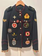 Oeteldonk jas jasje kiel uniform carnaval Den Bosch dames, Ophalen of Verzenden, Zo goed als nieuw, Maat 36 (S), Carnaval