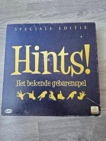 hints het gebarenspel beschikbaar voor biedingen