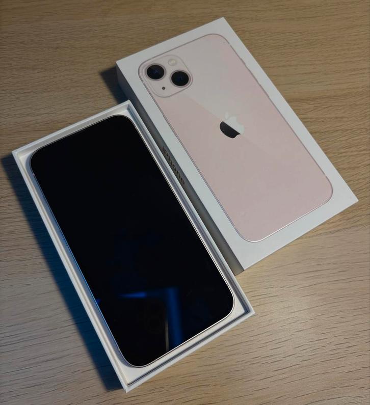 iPhone 13 Roze 256GB, Telecommunicatie, Mobiele telefoons | Apple iPhone, Zo goed als nieuw, 256 GB, Zonder abonnement, Zonder simlock