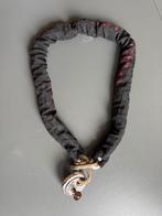 Robuust fietsslot met een sleutel, Fietsen en Brommers, Fietsaccessoires | Fietssloten, Ophalen of Verzenden, Gebruikt, Kettingslot