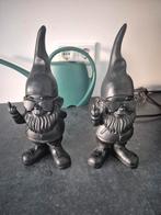 Stoere Tuinkabouters - Set van 2, Tuin en Terras, Tuinbeelden, Ophalen of Verzenden, Nieuw, Kunststof, Tuinkabouter