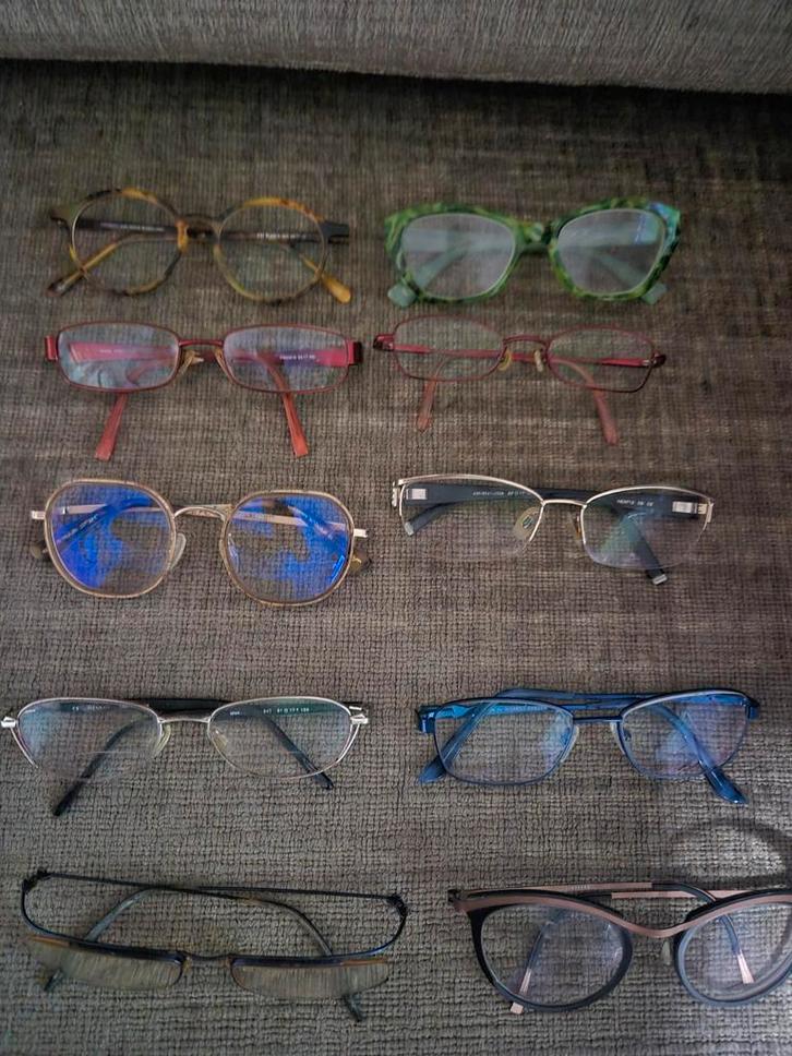 Brillen Collectie - Diverse Merken, Sieraden, Tassen en Uiterlijk, Zonnebrillen en Brillen | Dames, Gebruikt, Bril, Overige merken