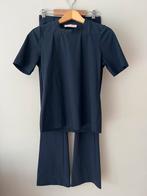 Studio Anneloes set bonded flair + shirt blauw XS - S, Studio Anneloes, Blauw, Ophalen of Verzenden, Zo goed als nieuw