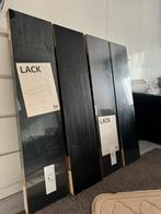 4 Lack wandplanken Ikea NIEUW in verpakking! Zwart, Huis en Inrichting, Woonaccessoires | Wandplanken en Boekenplanken, Zo goed als nieuw