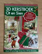 3D kerstboek Ot en Sien, 20 kaarten, Hobby en Vrije tijd, Kaarten | Zelf maken, Ophalen, Nieuw, Kerst, Knipvel