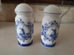 Delfts blauw peper en zoutstel, Ophalen of Verzenden, Gebruikt