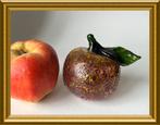 Glazen fruit: appel, Antiek en Kunst, Ophalen of Verzenden