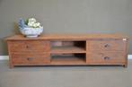 Teak tv-meubel 200 cm, Ophalen, Nieuw