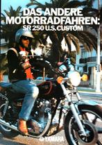 Folder YAMAHA XS 250 U.S. Custom 1980, Motoren, Handleidingen en Instructieboekjes, Ophalen of Verzenden, Yamaha