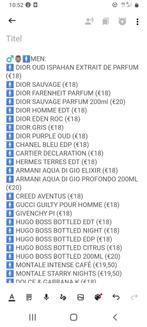 Topkwaliteit Sephora parfums – losse verkoop & partijverkoop, Ophalen of Verzenden, Nieuw