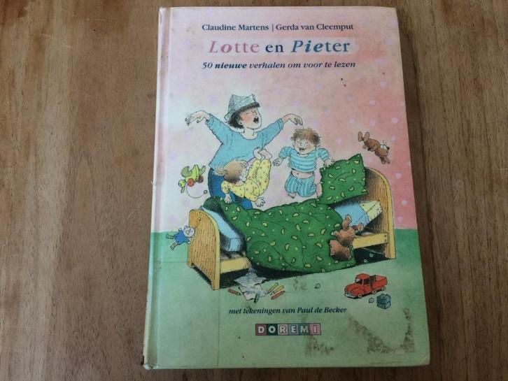 Lotte en Pieter - voorlezen Claudine Martens + Gerda Van Cl, Boeken, Kinderboeken | Kleuters, Gelezen, Non-fictie, 5 of 6 jaar