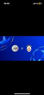 Ajax - Galatasaray vak 423, Tickets en Kaartjes, Losse kaart, Twee personen, November, Europa of Champions League