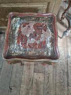 Vintage Florentijns tafeltje, wijntafeltje, bijzettafeltje, Ophalen of Verzenden