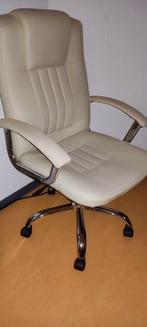 Bureaustoel kunstleer - werkt perfect!, Huis en Inrichting, Bureaustoelen, Ophalen of Verzenden, Zwart