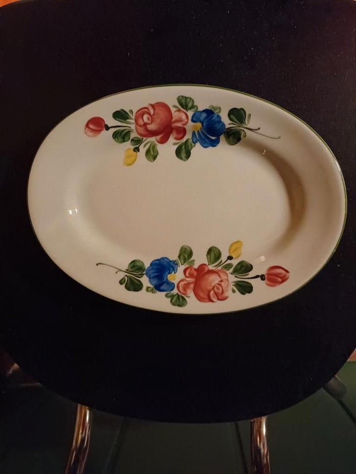 Schaaltje Lilien Porzellan — Alpenflora, Antiek en Kunst, Antiek | Schalen, Ophalen of Verzenden