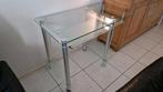 design computer meubel glas, tafel, tafeltje GRATIS, Ophalen of Verzenden, 75 cm of meer, 60 cm of meer, Rechthoekig