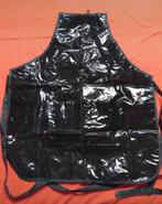 PVC schort zwart en transparant met zakje voor plastic sexy, Verzenden, Zo goed als nieuw