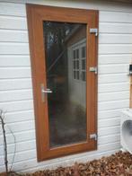 Kunststof deur, Doe-het-zelf en Verbouw, Deuren en Horren, Ophalen, Gebruikt, Minder dan 80 cm, Buitendeur
