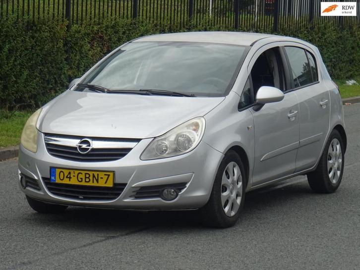 Opel Corsa 1.4-16V Enjoy 5DEURS BJ2008 NAP/AIRCO/CRUISE/APK, Auto's, Opel, Bedrijf, Te koop, Corsa, ABS, Airbags, Airconditioning