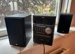 Jvc ux-g46 micro component systeem met twee geluidsboxen, Ophalen of Verzenden, Zo goed als nieuw, JVC