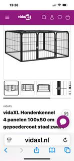 Hondenkennel, Dieren en Toebehoren, Hondenhokken, Ophalen of Verzenden, Zo goed als nieuw, 110 cm of meer