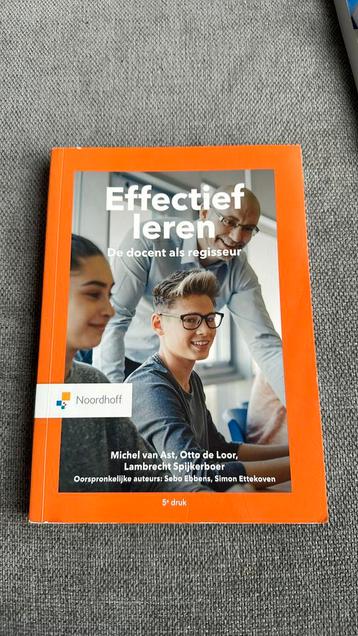 Sebo Ebbens - Effectief leren beschikbaar voor biedingen