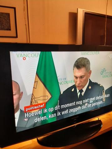 samsung 40 inch tv  gebruikt beschikbaar voor biedingen